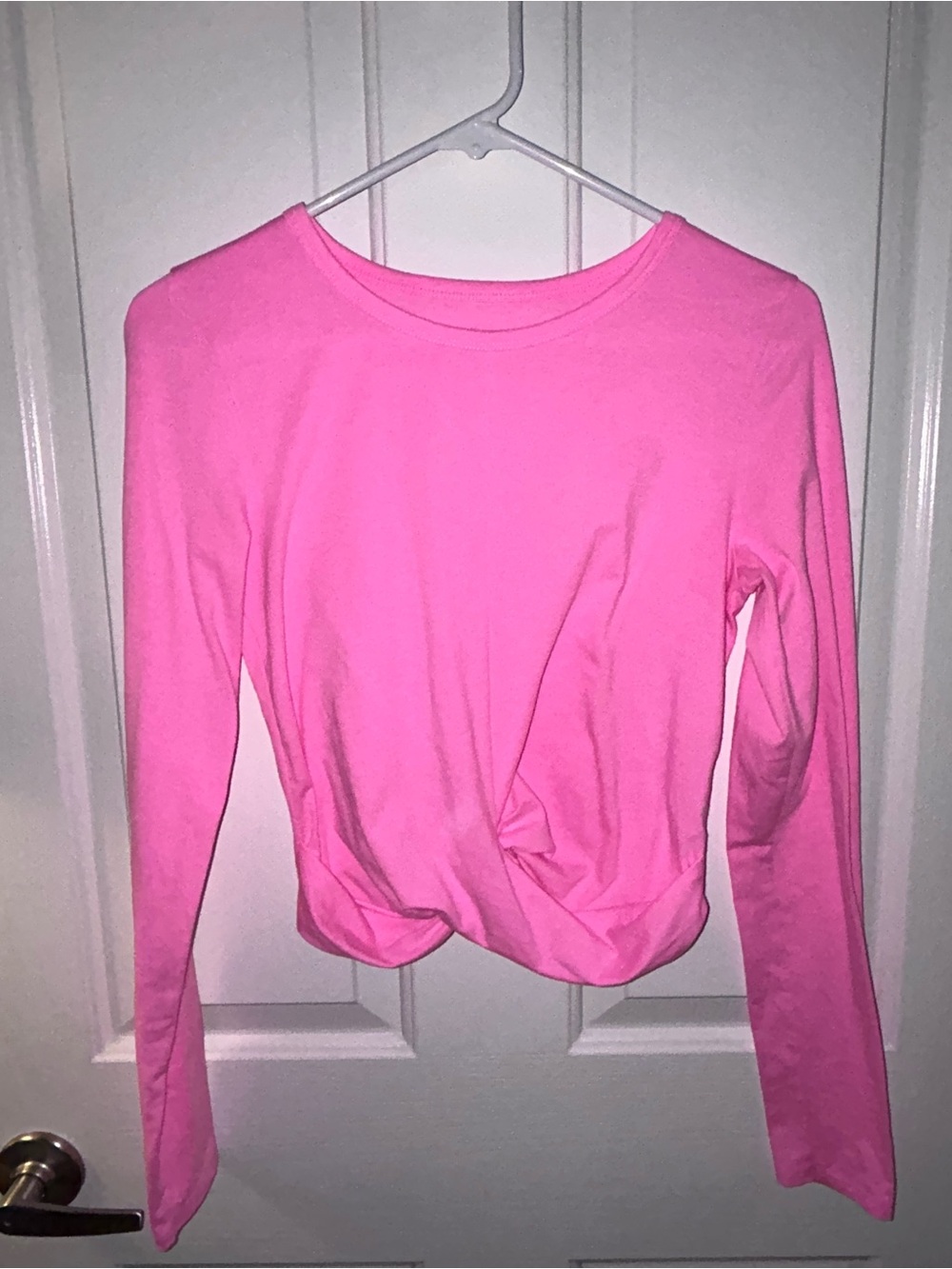 Lilly Pulitzer Luxletic Long Sleeve Pink Top